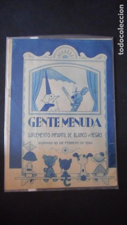Tebeos: GENTE MENUDA ( FEB 1934) /C-13 - Foto 1