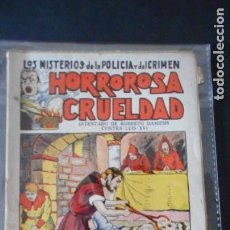 Livros de Banda Desenhada: LOS MISTERIOS DE LA POLICIA.HORROROSA CRUELDAD / C-13. Lote 351036139