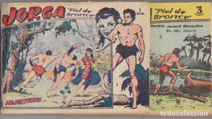 Tebeos: Jorga Piel de Bronce. Ricart 1963. Completa 18 ejemplares - Foto 1