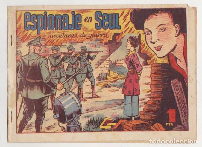Comics: Aventuras de Guerra n&ordm; 8. Espionaje en Se&uacute;l. Favencia 1951