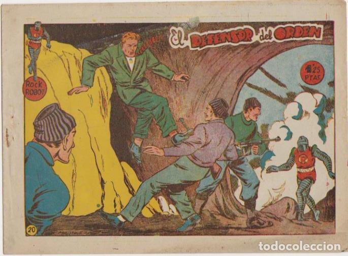 Comics: Rock Robot n&ordm; 20. Marco 1957. SIN ABRIR. RARO AS&Iacute;