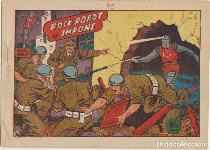 Comics: Rock Robot n&ordm; 16. Marco 1957