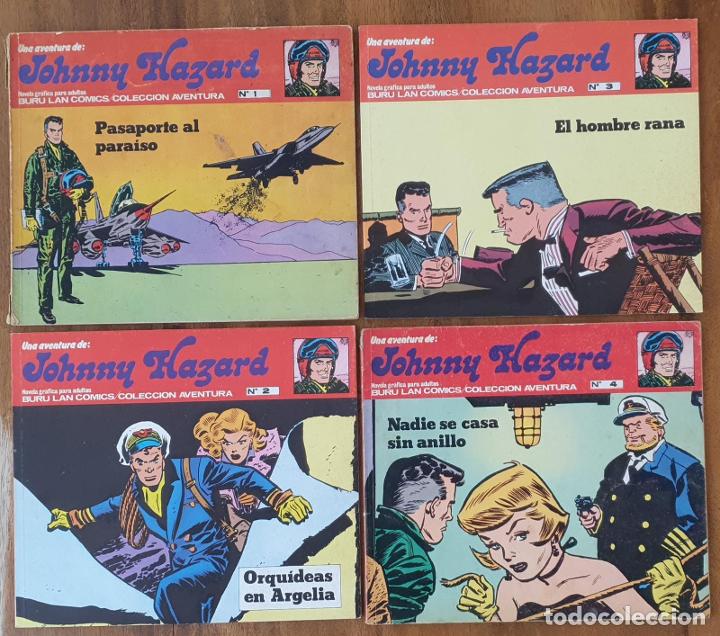Tebeos: Johnny Hazard. Buru La 1973. 8 tomos, del 1 al 8 - Foto 1