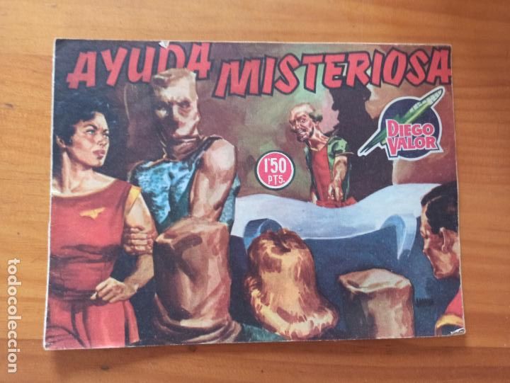 Tebeos: DIEGO VALOR N&ordm; 13 - AYUDA MISTERIOSA - ORIGINAL - EDICIONES CID (O) - Foto 1
