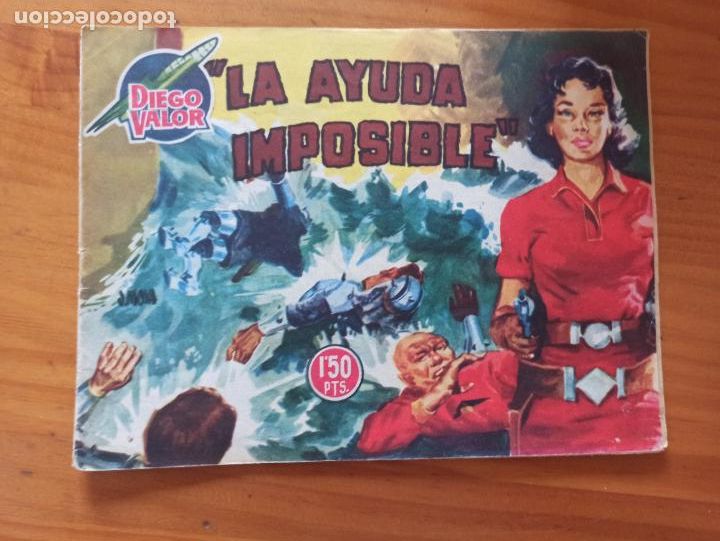 Tebeos: DIEGO VALOR N&ordm; 16 - LA AYUDA IMPOSIBLE - ORIGINAL - EDICIONES CID (O) - Foto 1