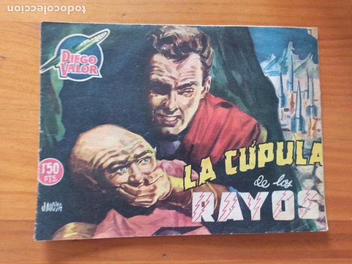 Tebeos: DIEGO VALOR N&ordm; 19 - LA CUPULA DE LOS RAYOS - ORIGINAL - EDICIONES CID (O) - Foto 1