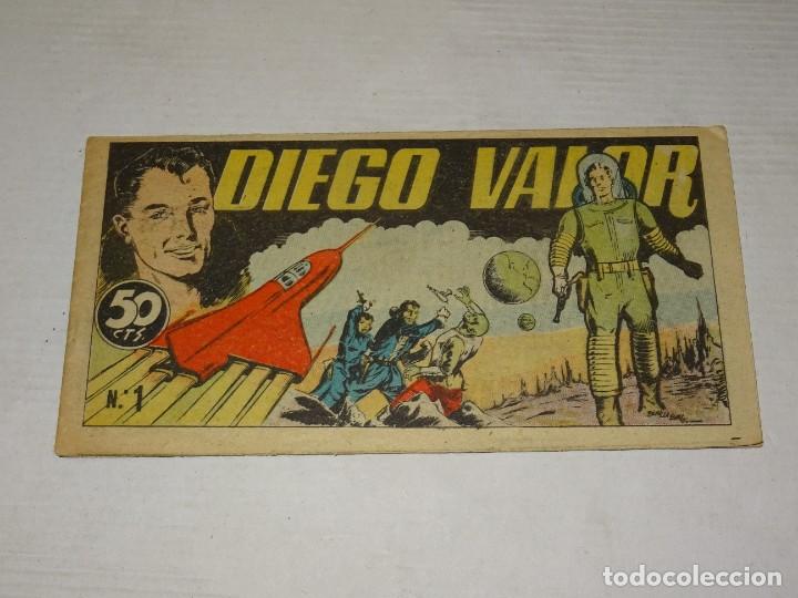 Tebeos: (M4) DIEGO VALOR N.1 - ORIGINAL, BUEN ESTADO - Foto 1