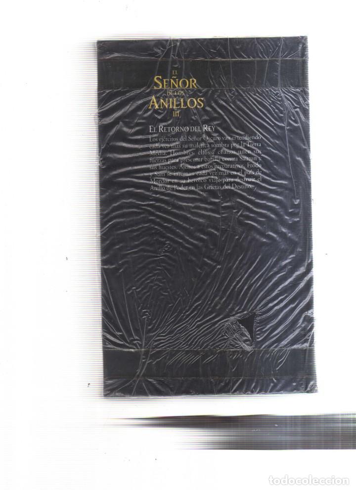 Tebeos: EL SE&Ntilde;OR DE LOS ANILLOS 4 EJEMPLARES COMPLETA TOLKIEN BIBLIOTECA - Foto 2