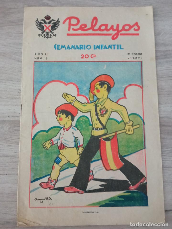 Tebeos: PELAYOS N&ordm; 6 DE 1937 - Foto 1