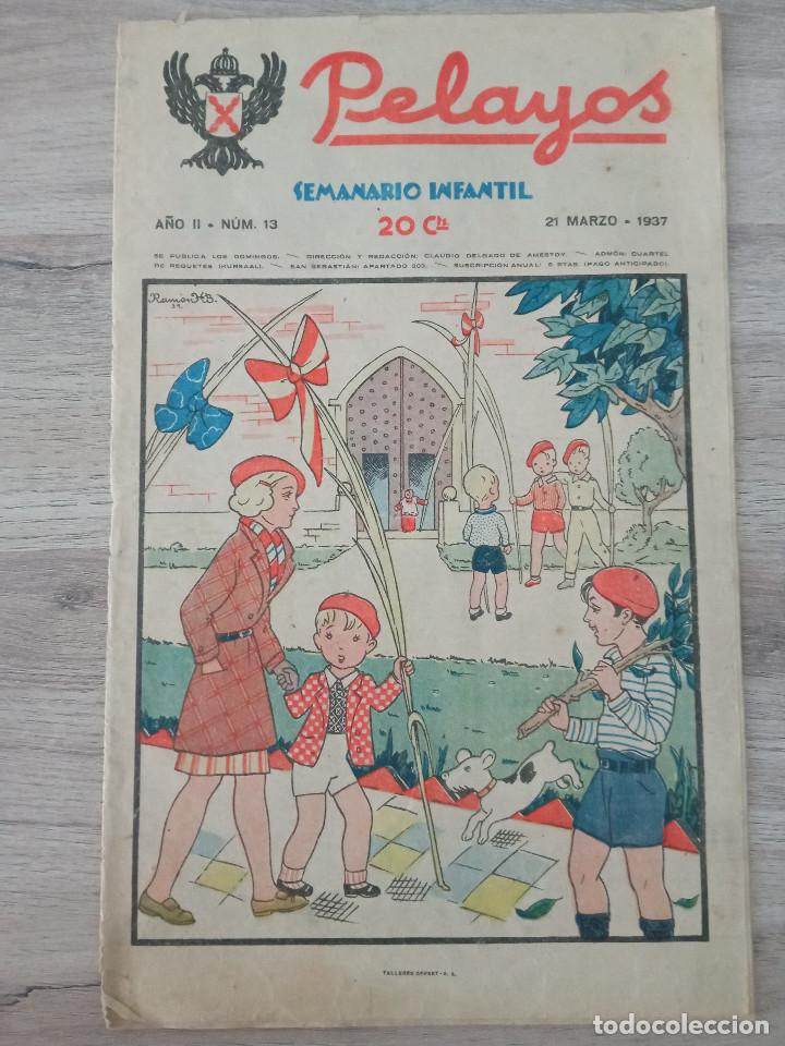 Tebeos: PELAYOS N&ordm; 13 DE 1937 - Foto 1