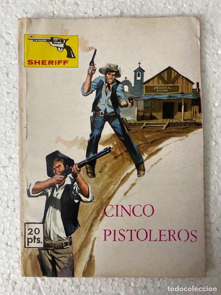 Tebeos: SHERIFF - cinco pistoleros - VILMAR &laquo;Buen estado&raquo; - Foto 1