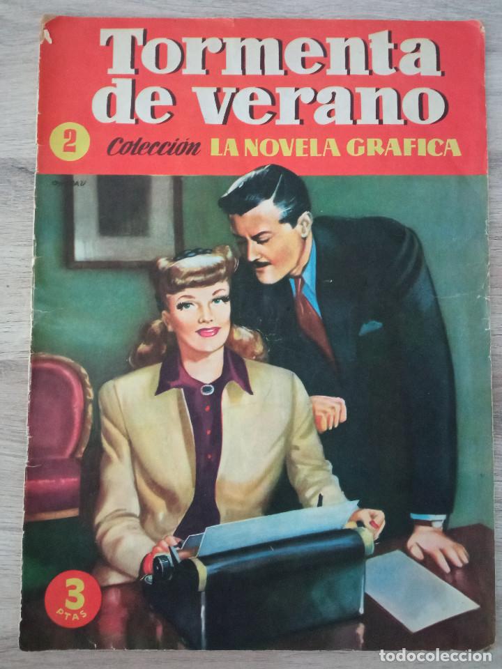 Tebeos: LA NOVELA GR&Aacute;FICA N&ordm; 2, TORMENTA DE VERANO, - Foto 1