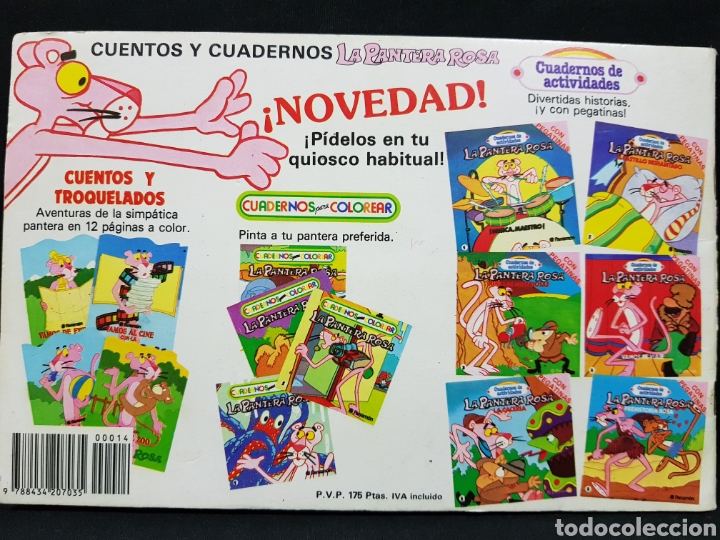 Tebeos: La Pantera Rosa N⁰14 Revista de Comics Mensual Multilibro 1987 - Foto 2
