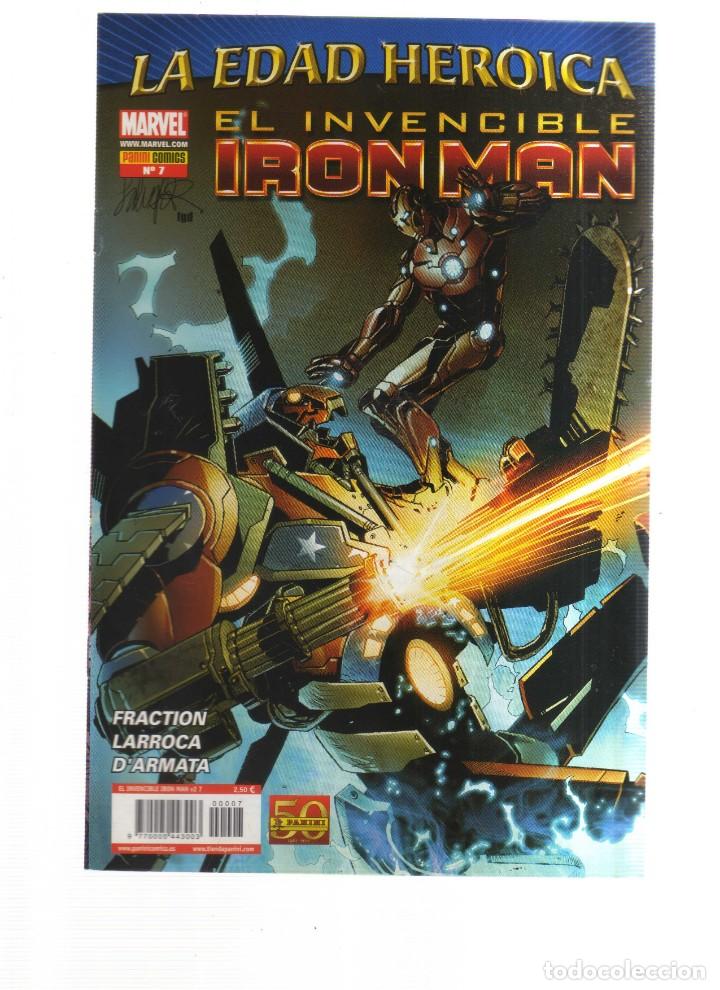 Tebeos: IRON MAN N, 7 EL INVENCIBLE LA EDAD HEROICA - Foto 1
