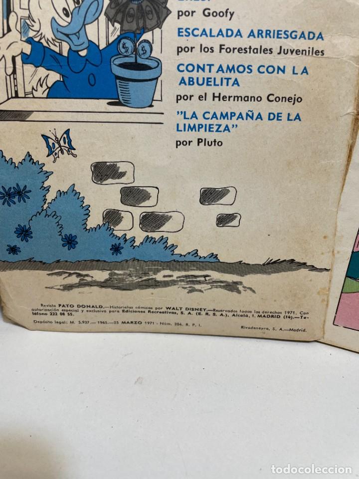 Tebeos: PATO DONALD PUBLICACI&Oacute;N JUVENIL 1971 - Foto 2