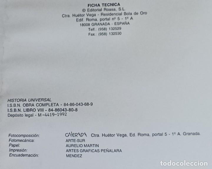 Tebeos: HISTORIA UNIVERSAL ILUSTRADA N&ordm; 8 - BUEN ESTADO. - Foto 8
