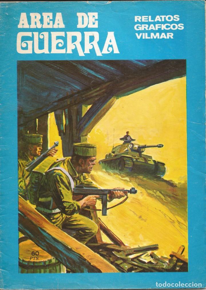 Comics: &Aacute;REA DE GUERRA. NUMERO 14. A&Ntilde;O 1981. RELATOS GRAFICOS VILMAR. 60 ptas. BELICO
