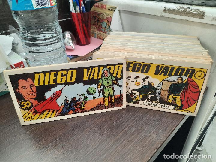 Tebeos: Diego Valor - 124 n&uacute;meros en 20 Tomo, Colecci&oacute;n Completas - Ed. Ibercomic - Foto 2