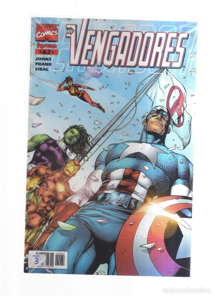 Tebeos: LOS VENGADORES FORUM N,62 - Foto 1