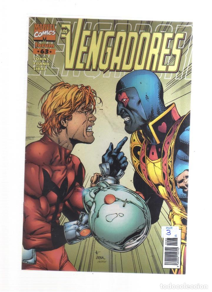 Tebeos: LOS VENGADORES FORUM N,63 - Foto 1