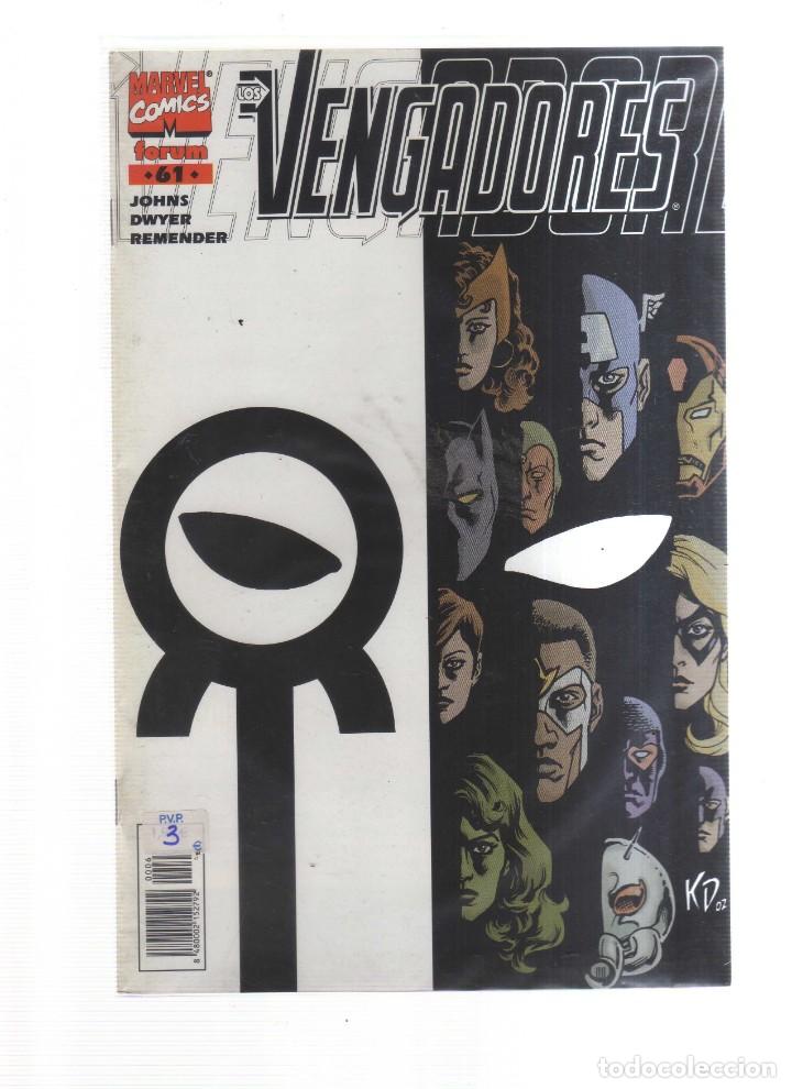 Tebeos: LOS VENGADORES FORUM N,61 - Foto 1