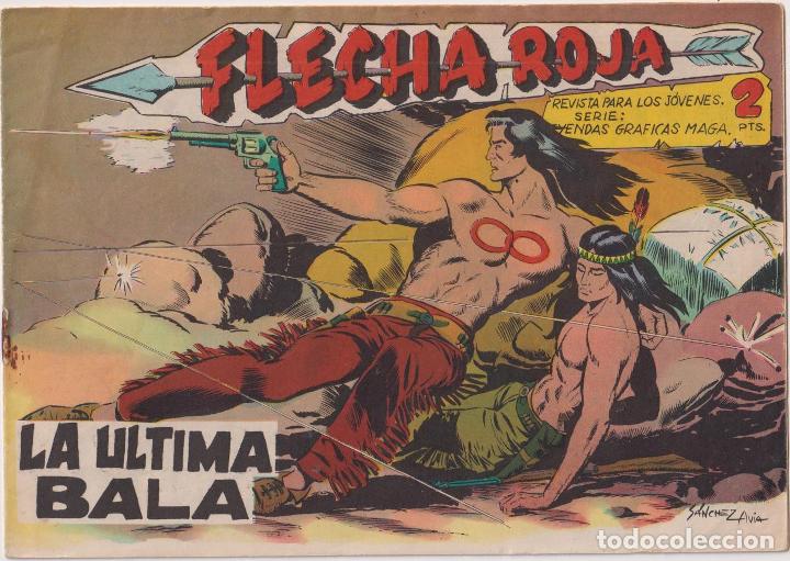 Tebeos: Flecha Roja n&ordm; 70. Maga 1962. ESCASO - Foto 1