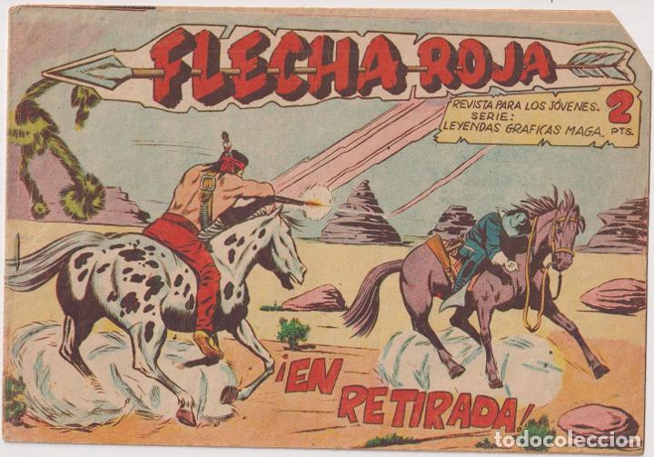Tebeos: Flecha Roja n&ordm; 7. Maga 1962 - Foto 1