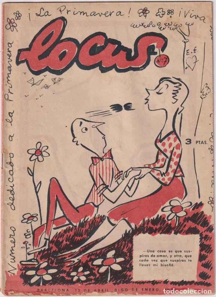 Tebeos: Locus n&ordm; 7. Enero de 1956 - Foto 1