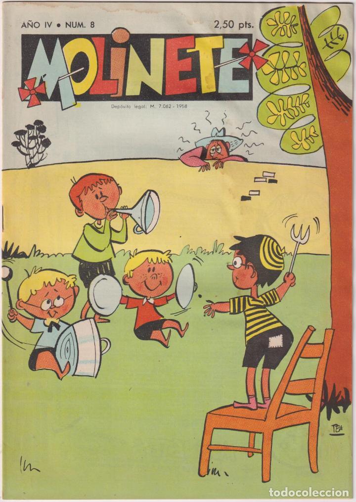 Tebeos: Molinete A&ntilde;o IV n&ordm; 8. Dulma 1956 - Foto 1