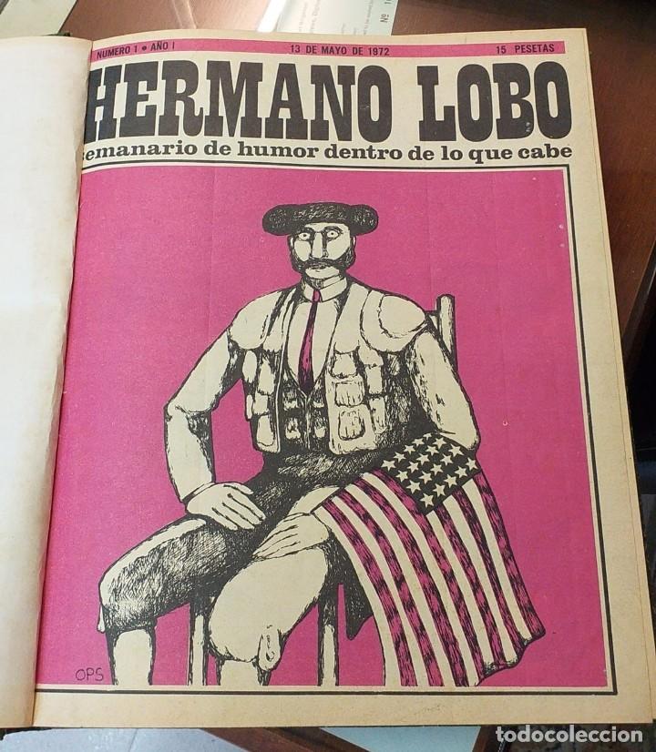 Tebeos: Hermano Lobo - originales del no. 1 al 75 - encuadernado - Foto 1