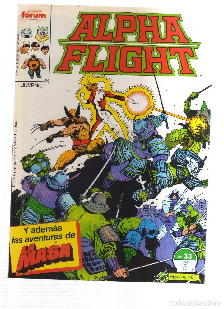Tebeos: ALPHA FLIGHT FORUM N,33 - Foto 1