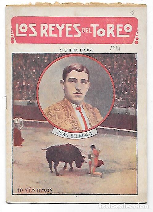 Comics: Cuatro cuadernos de la colecci&oacute;n &ldquo; Los Reyes del Toreo &ldquo; (1914-15)