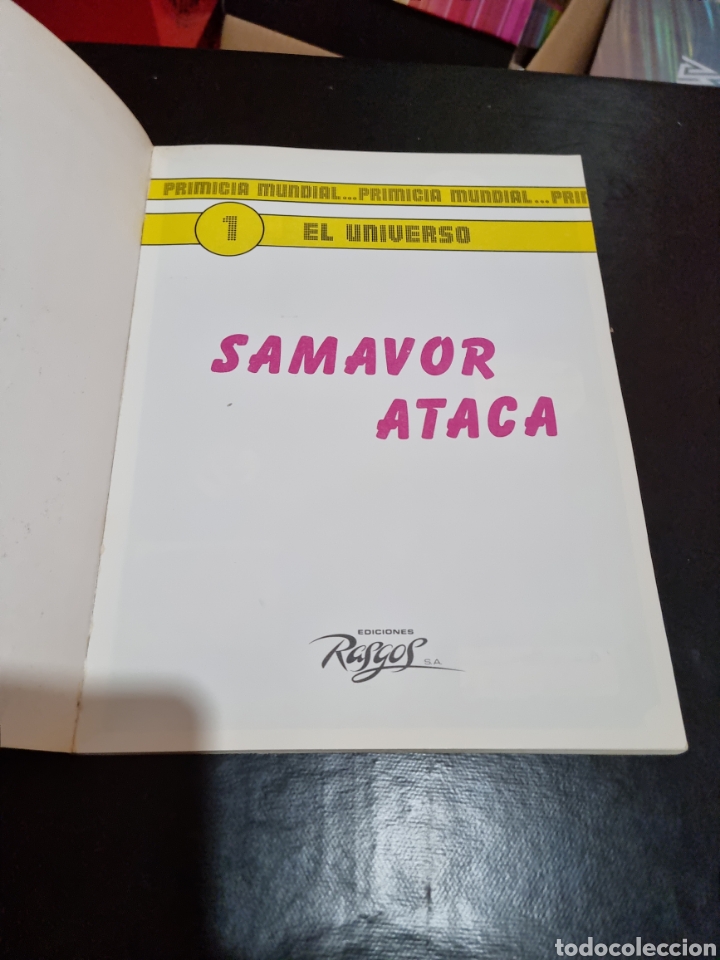Tebeos: COMIC SAMAVOR ATACA N&deg;1 EDICIONES RASGOS S.A - Foto 3