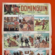 Livros de Banda Desenhada: DOMINGUÍN Nº 8. J. ESPOY, 1915. PIEZA HISTÓRICA. Lote 359559580
