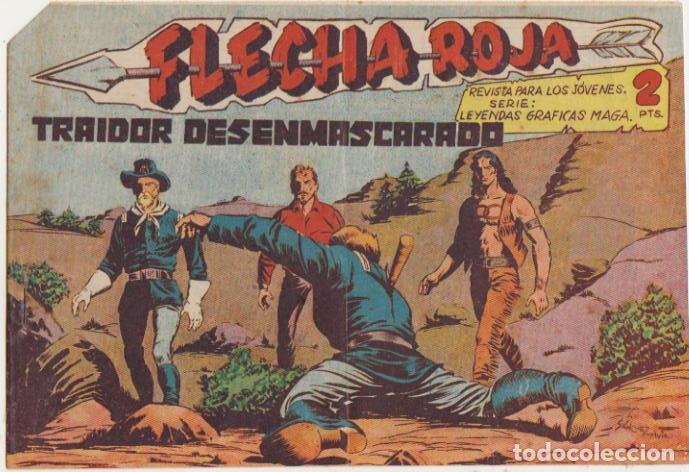 Tebeos: Flecha Roja n&ordm; 61. Maga 1959 - Foto 1