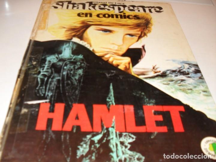 Tebeos: SHAKESPEARE EN COMICS:HAMLET,PAULINA,1978.TEBEO DIFICIL. - Foto 1