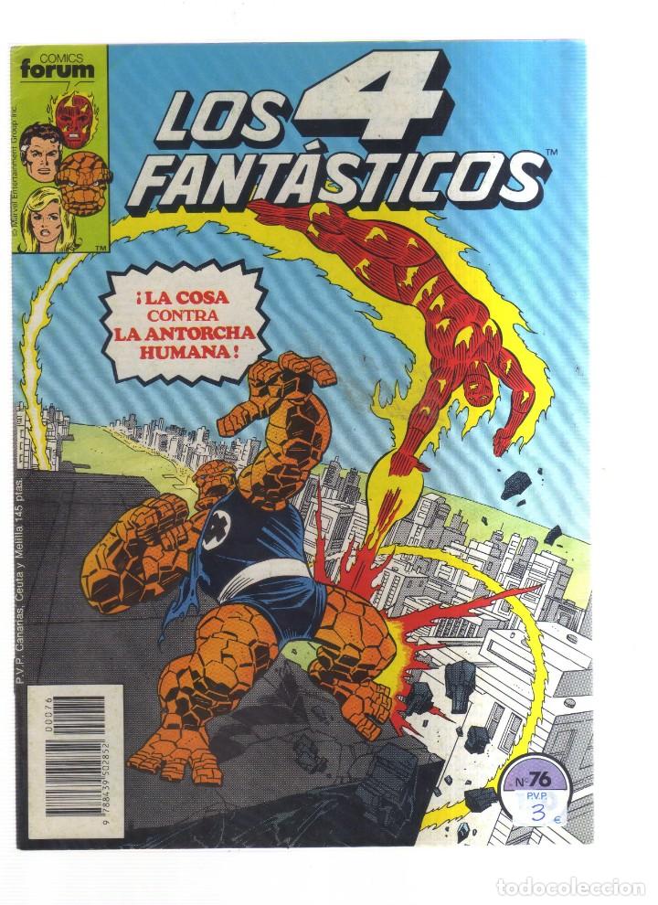 Tebeos: LOS 4 FANTASTICOS FORUM N,76 - Foto 1