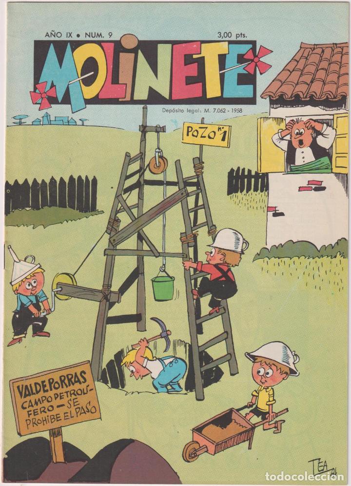 Tebeos: Molinete A&ntilde;o IX n&ordm; 9. Dulma 1956 - Foto 1