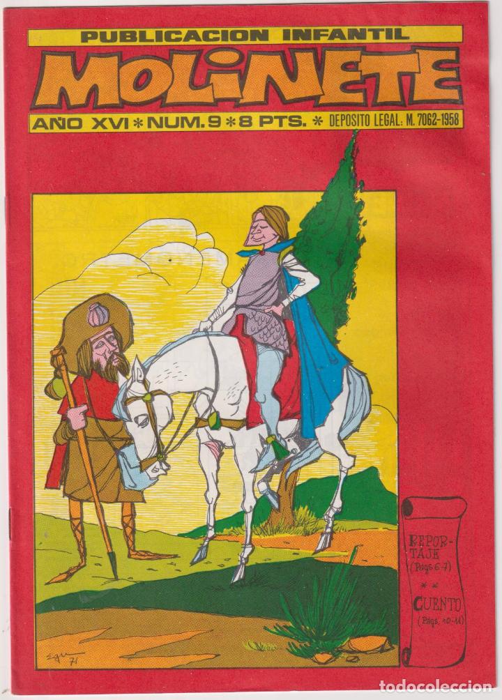 Tebeos: Molinete A&ntilde;o XVI n&ordm; 9. Dulma 1956 - Foto 1