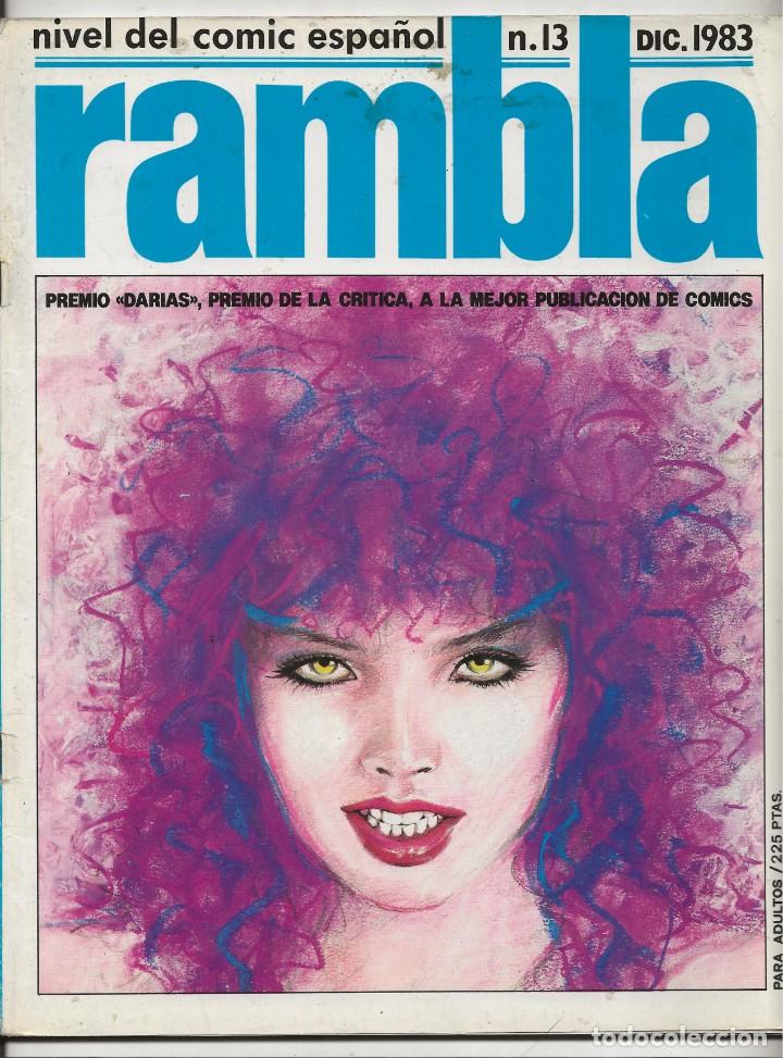 Tebeos: RAMBLA N&ordm; 13 - NIVEL DEL COMIC ESPA&Ntilde;OL - Foto 1
