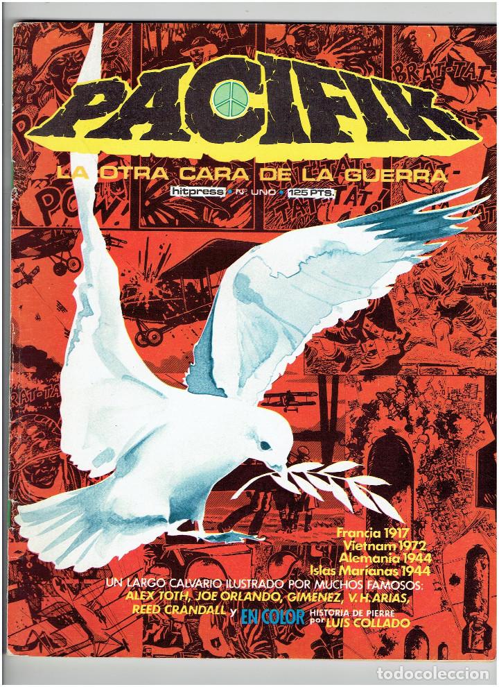 Tebeos: Archivo * PACIFIK. N&ordm; 1, 2,* EDICIONES HITPRESS. WARREN PUBLISHING 1983. * - Foto 1