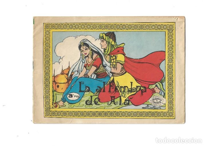 Tebeos: La alfombra de Ala contraportada Miguel rios