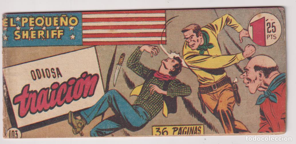 Tebeos: El Peque&ntilde;o Sheriff n&ordm; 105. Hispano Americana 1948 - Foto 1