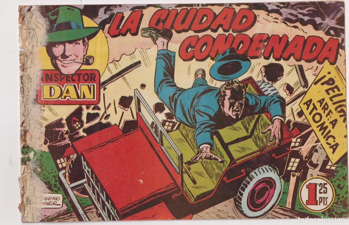 Tebeos: Inspector Dan n&ordm; 44. Bruguera 1951 - Foto 1