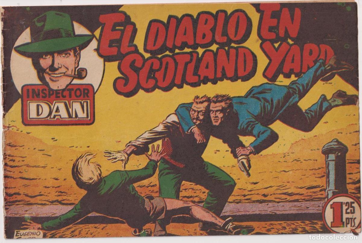 Tebeos: Inspector Dan n&ordm; 8. Bruguera 1951 - Foto 1