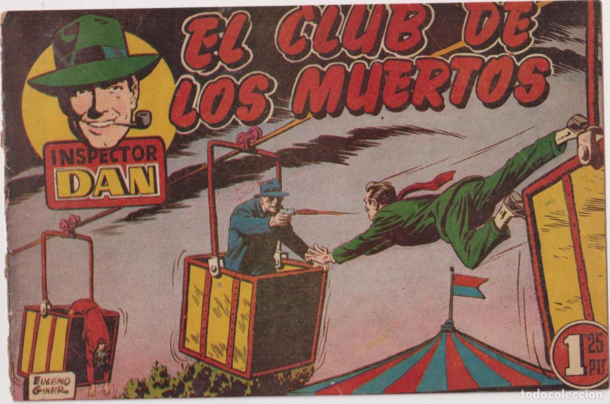 Tebeos: El Inspector Dan n&ordm; 19. Bruguera 1951 - Foto 1