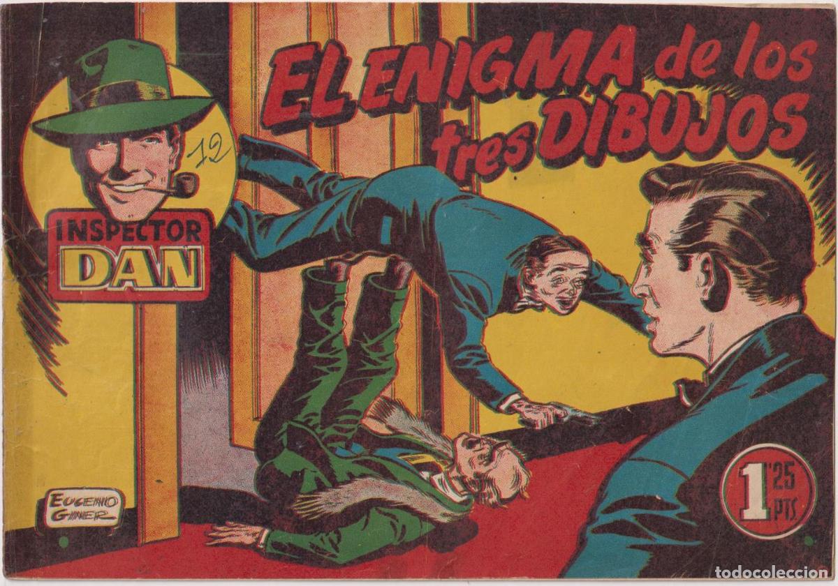 Tebeos: El Inspector Dan n&ordm; 12. Bruguera 1951 - Foto 1