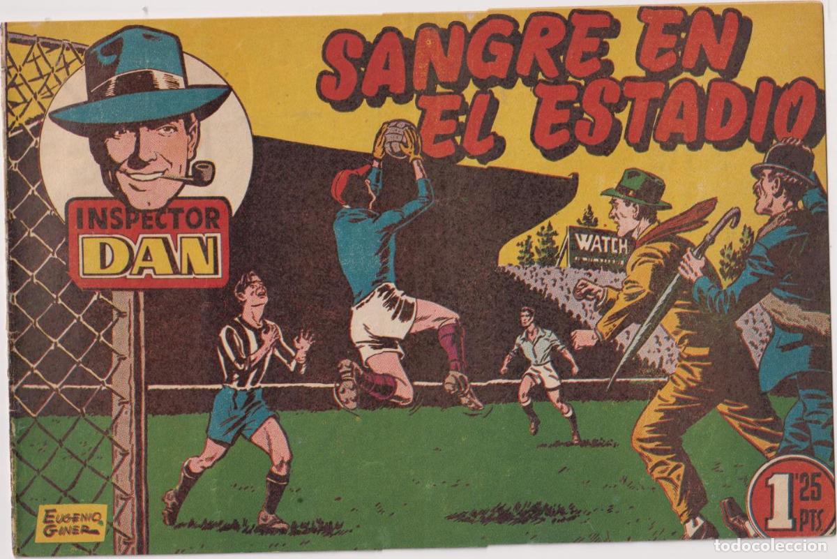 Tebeos: El Inspector Dan n&ordm; 14. Bruguera 1951 - Foto 1