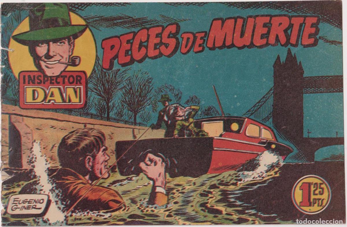 Tebeos: Inspector Dan n&ordm; 54. Bruguera 1951 - Foto 1