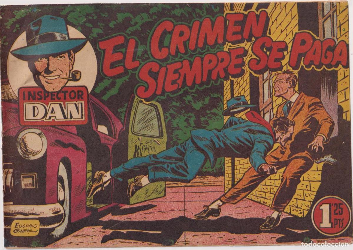 Tebeos: Inspector Dan n&ordm; 7. Bruguera 1951 - Foto 1
